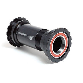 Wheels Manufacturing Pressfit 30 Bottom Bracket Threaded Together Alloy black Bike Pack Accessories