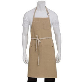 Chef Works Austin Bib Apron (ABCD056)