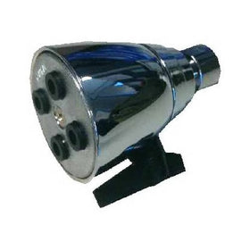 Baypointe 138305CA Adjustable Fixed Shower Head with 2.0 gpm Maximum Flow, 1-1/4" Diameter and Zinc Ball Joint, Chrome