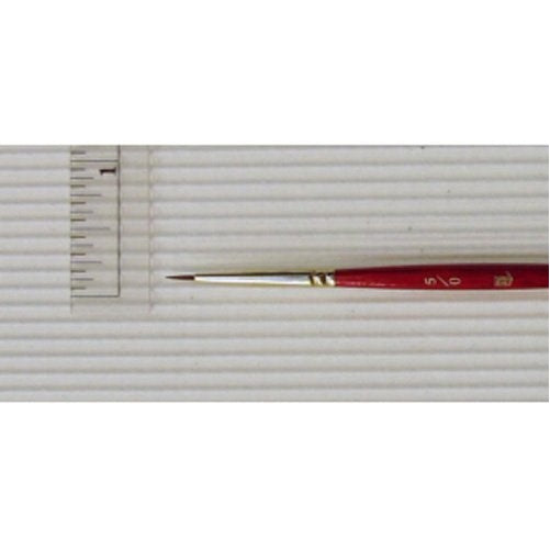 Princeton Best Synthetic Sable Watercolor and Acrylic Brush Round 5/0 (4050R-5/0)