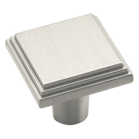 Amerock BP26117-G10 Manor 1-Inch Diameter Knob, Satin Nickel