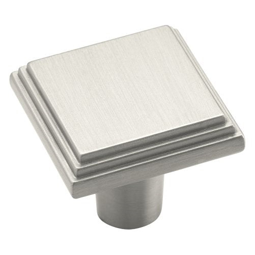 Amerock BP26117-G10 Manor 1-Inch Diameter Knob, Satin Nickel
