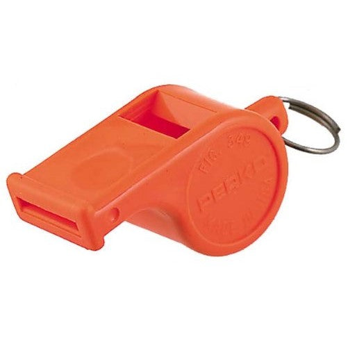 Perko 0349DP Orange Marine Plastic Ball Type Whistle