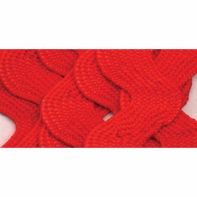Wrights 117-402-076 Polyester Rick Rack Trim, Scarlet, Jumbo, 2.5-Yard