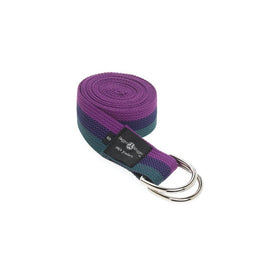 Hugger Mugger D-Ring Yoga Strap (Multi-Stripe, 8 ft.)