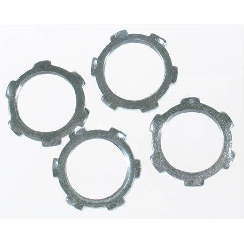 Halex 26190 4 Count 1/2-Inch RGD Conduit Locknut
