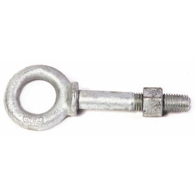 Koch 106060 Forged Shoulder Eye Bolt with Nut, 3/8 by 2-1/2, Galvanized