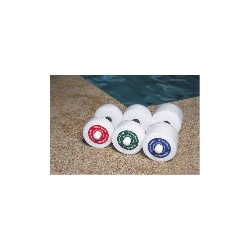 Thera-Band Aquatic Exercise Dumbells/Hand Bars - One Pair - Medium - Disc Size 12" x 2.5"