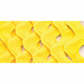 Wrights 117-401-086 Polyester Rick Rack Trim, Canary, Medium, 2.5-Yard