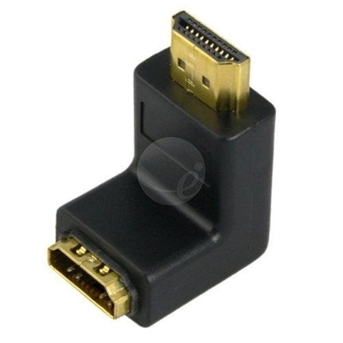 Generic HDMI Right Angle Adapter Male to Female (315221)