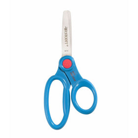 Westcott Blunt Kids Plastic Handles with Anti-microbial Protection, 5-Inch (14606)