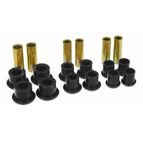 Prothane 6-1024-BL Black Rear Spring Eye and Shackle Bushing Kit