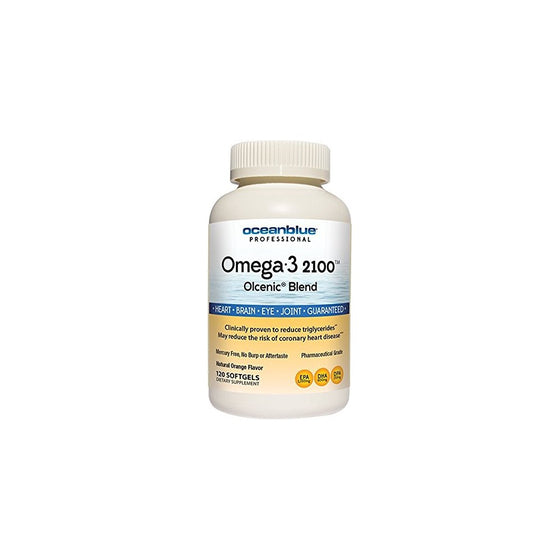 Ocean Blue Omega-3 2100 mg Dietary Supplement Softgels, Natural Orange 120 ea