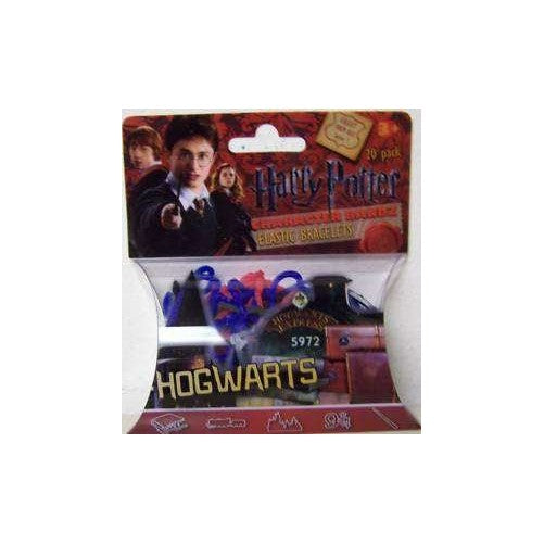 HARRY POTTER Silly Bandz HOGWARTS School of Witchcraft & Wizardy (Pack of 20 Wrist Bands)