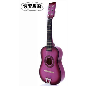 Star MG50-PK Kids Acoustic Toy Guitar 23-Inch, Pink