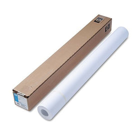 HP C6020B Coated Paper, 24 lb, 36" x150', 90 GE/101 ISO, BR White