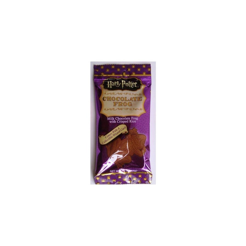 Harry Potter Milk Chocolate Frog with Collectible Wizard Trading Card .55oz