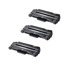 ink4work Set of 3 Pack MLT-D105L Compatible High Yield Toner Cartridge For ML-1910,ML-1915,ML-2525,ML-2525W,ML-2580n,SCX-4600,SCX-4623F,SCX-4623FN,SCX-4623FW,SF-650,SF-650P