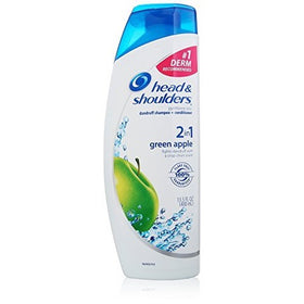 Head & Shoulders 2-in-1 Dandruff Shampoo Conditioner - Green Apple - 13.5 oz