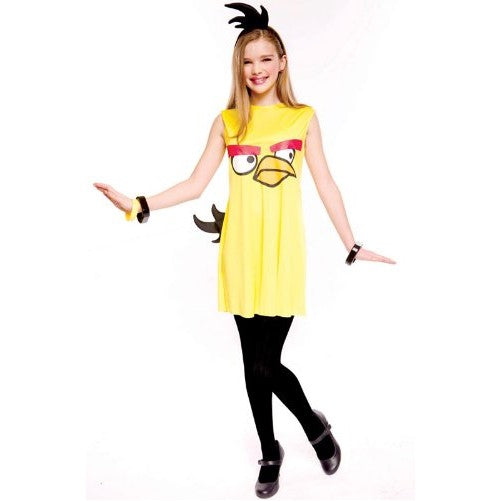 Paper Magic Angry Birds Child Dress Costume, Yellow, Medium