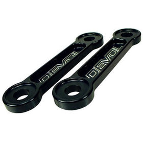 00-18 SUZUKI DRZ400S: Devol Lowering Link Kit (BLACK)