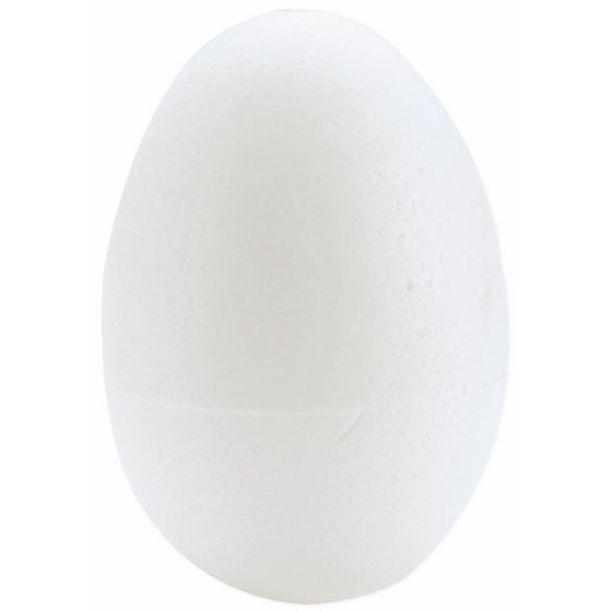 Smoothfoam 6-Pack Egg Crafts Foam for Modeling, 2.5-Inch, White