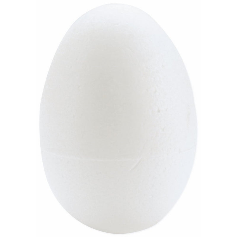 Smoothfoam 6-Pack Egg Crafts Foam for Modeling, 2.5-Inch, White