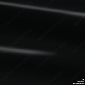 3M 1080 S12 SATIN BLACK 5ft x 2ft (10 Sq/ft) Car Wrap Vinyl Film