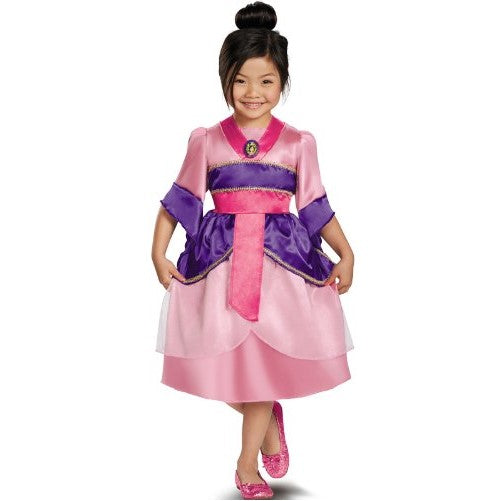 Disguise Disney's Mulan Sparkle Classic Girls Costume, 7-8