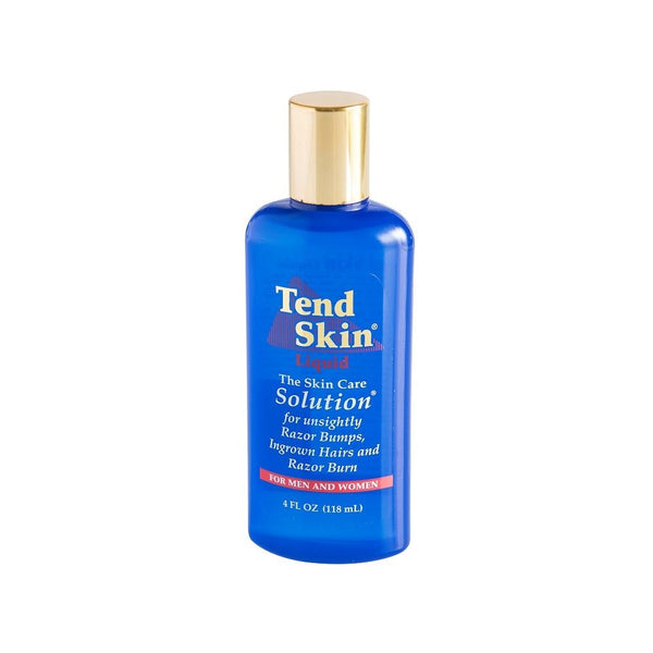 Tend Skin Liquid (4 oz) for Ingrown Hairs & Razor Bumps, For Use After Shave & Wax