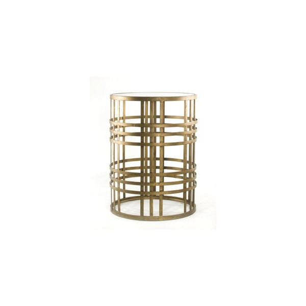 InnerSpace Luxury Products Barrel Table with Weave