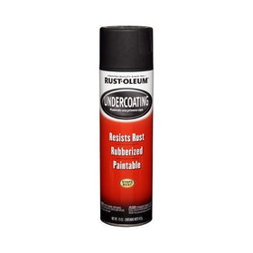 15 Oz Black Rubberized Undercoating Spray Paint [Set of 6]