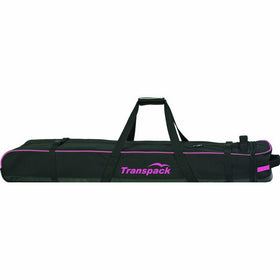 Classic Series Ski Vault Double Pro Bag Color: Black w/ Pink Electric