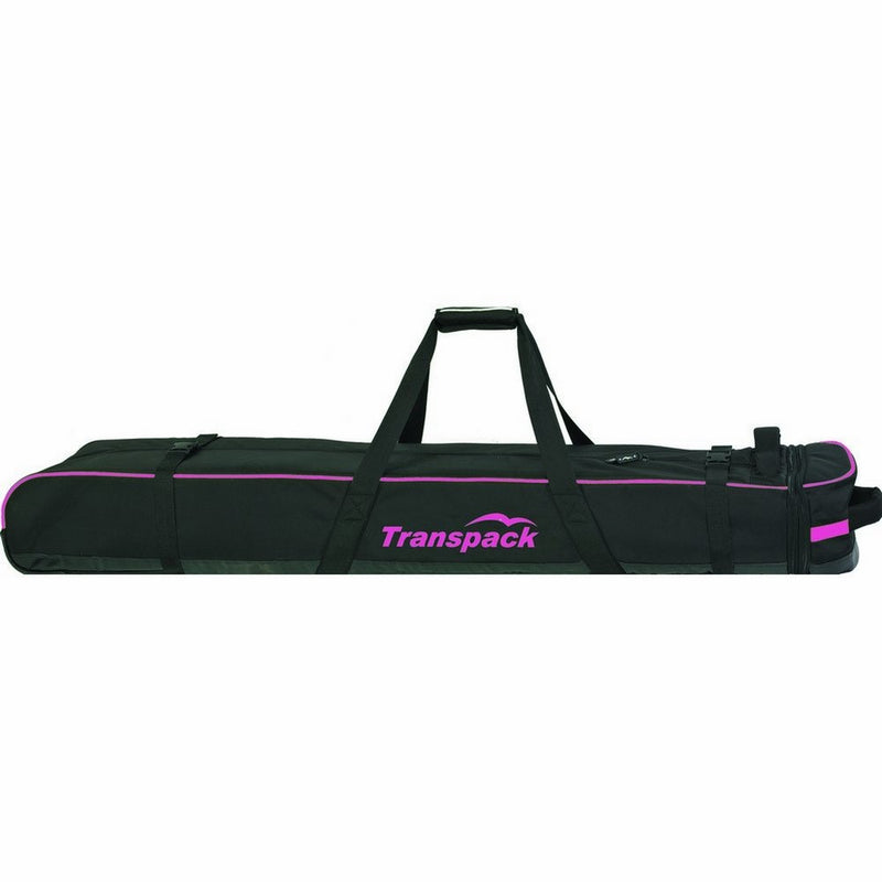 Classic Series Ski Vault Double Pro Bag Color: Black w/ Pink Electric