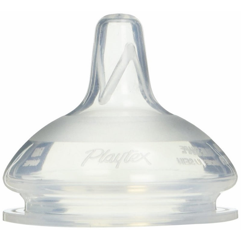 Playtex Breast-Like Nipple, Fast Flow, 2-Count