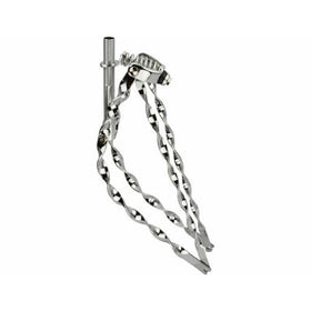 26" Bent Flat Twisted Spring Fork 1" Chrome. Bike fork, bicycle fork, lowrider bike fork lowrider bicycle fork, beach cruiser fork, stretch cruiser for, limo