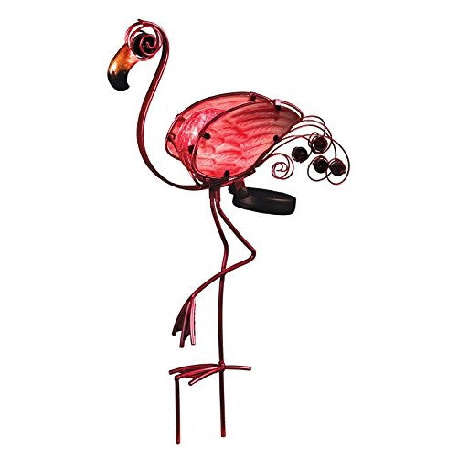 Regal Art &Gift Solar Flamingo Stake