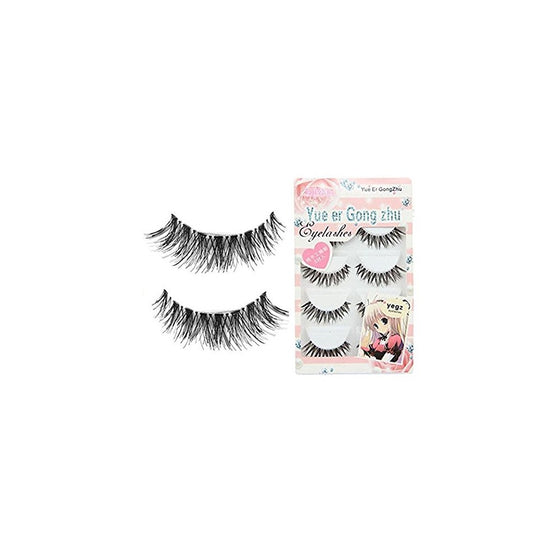 CJESLNA New 5 Pair Thick Crisscross Long False Eyelashes Fake Eye Lashes Voluminous Makeup