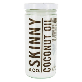 Skinny & Co. 100% Raw Virgin Skinny Coconut Oil for Skin and Hair (8.5 fl oz)