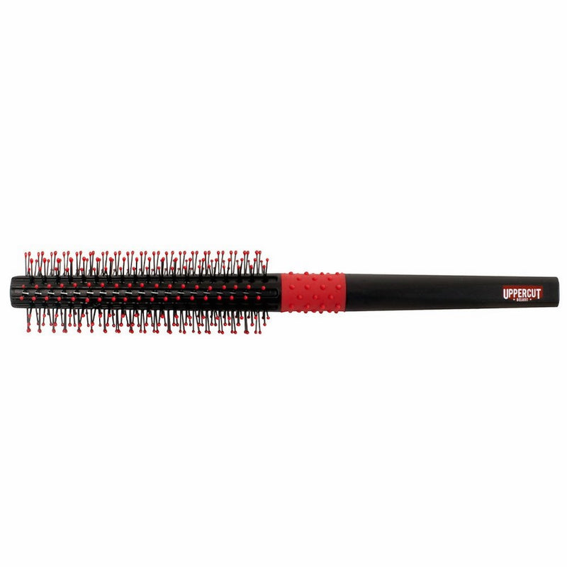 Uppercut Deluxe Quiff Roller - Small Round Men's Hair Brush - Non-Slip Grip