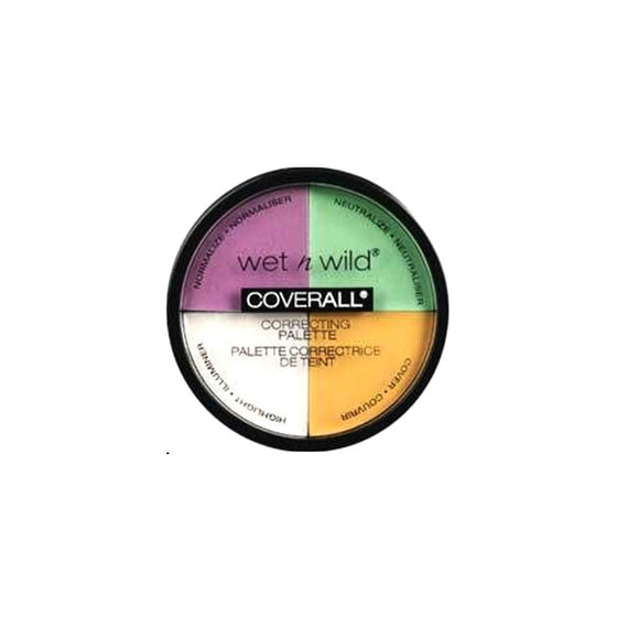 Wet & Wild Coverall Correcting Palette, 349 Color Commentary, 0.22oz/6.5g