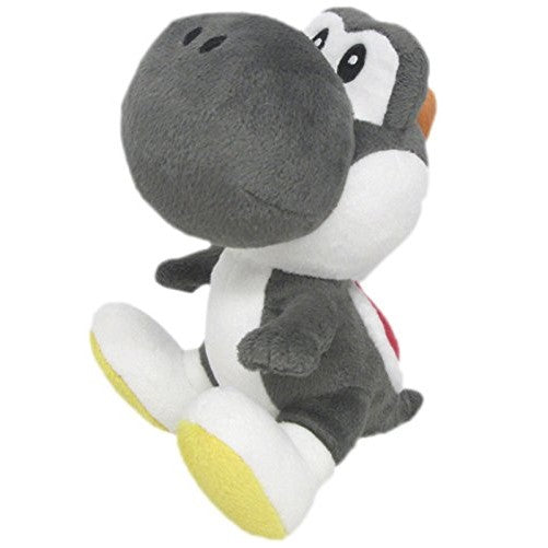 Little Buddy Super Mario Bros. 6" Black Yoshi Stuffed Plush