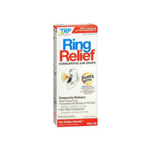 Ring Relief Ear Drops Size .33z Ring Relief Ear Drops .33z