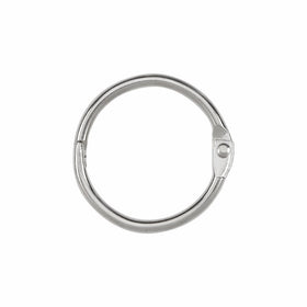ACCO Loose Leaf Binder Rings, 1 Inch Capacity, Silver, 100 Rings/Box (72202)