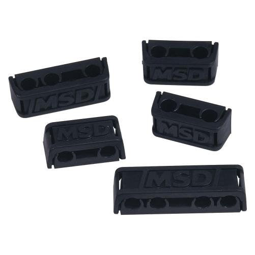 MSD 8843 Pro-Clamp Plug Wire Separator, (Set of 8)