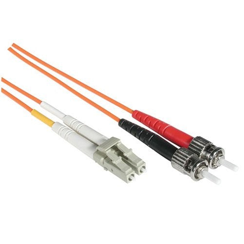 C2G/Cables to Go 33167 LC/ST Duplex 62.5/125 Multimode Fiber Patch Cable (8 Meters, Orange)