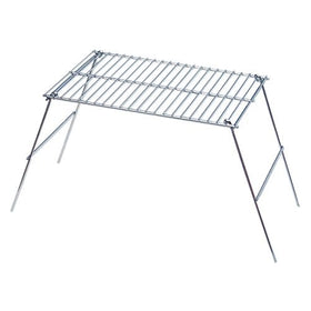 Rome's 128 Pioneer Camp Grill, Chrome Plated Steel, 11-Inch x 16-Inch