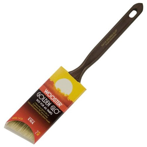 Wooster Brush Q4119-2 Golden Glo Angle Sash Paintbrush, 2-Inch