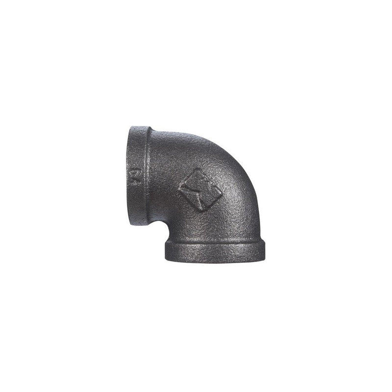 B & K Elbow Black 3/4 " Fip Malleable Iron 90 Deg.