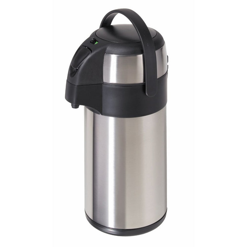 Oggi 102-Ounce Pumpmaster with Stainless Steel Liner, Push Action Pump and Safety Lock